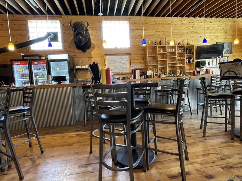 Black Bison Pub interior