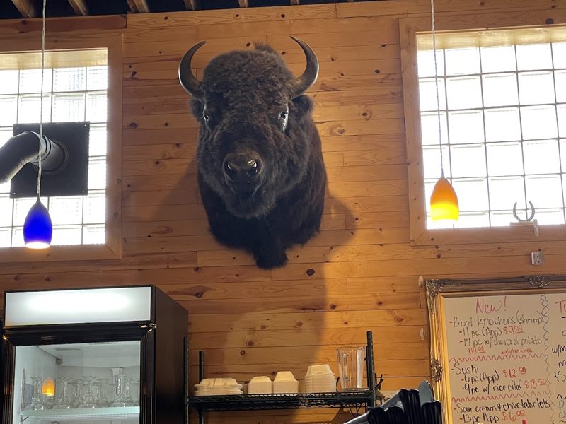 Black Bison Pub interior