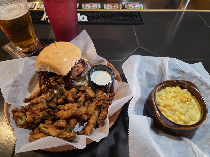 Black Bison Pub food